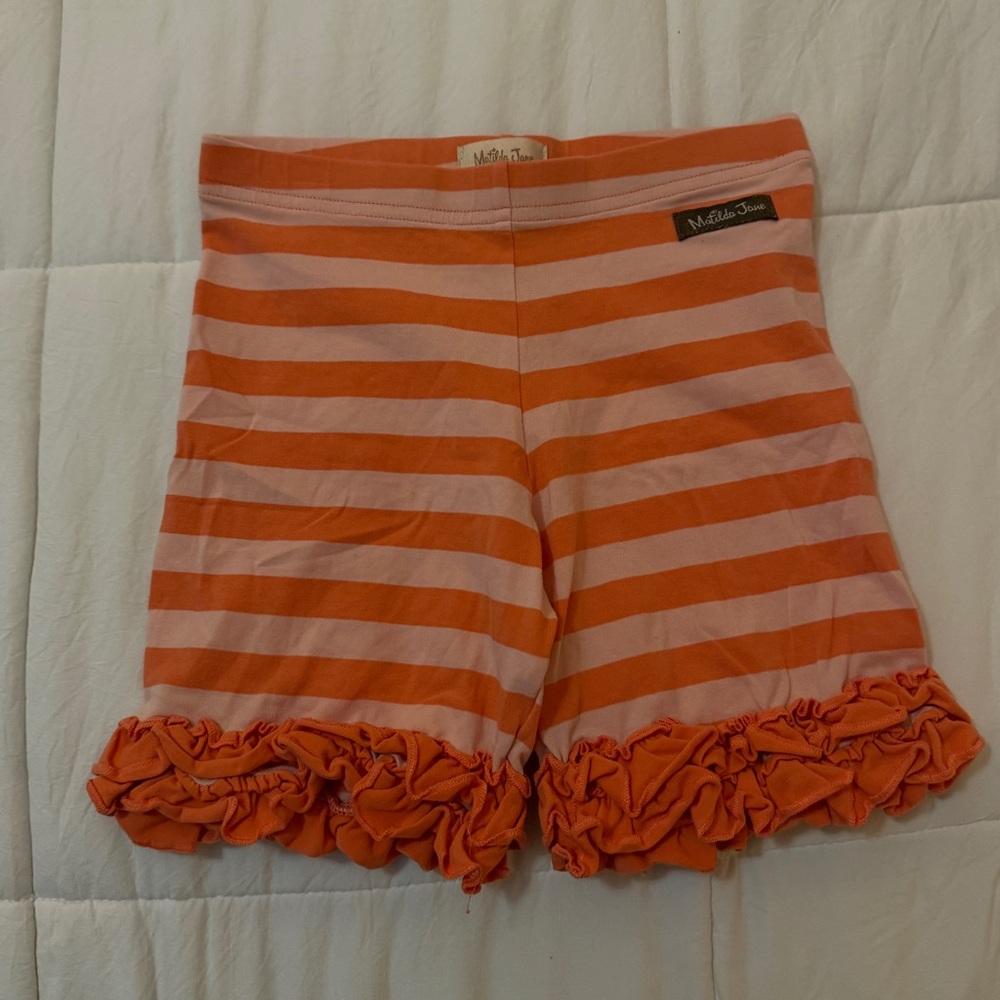 Matilda Jane Happy & Free, Licorice Shorties Size 10